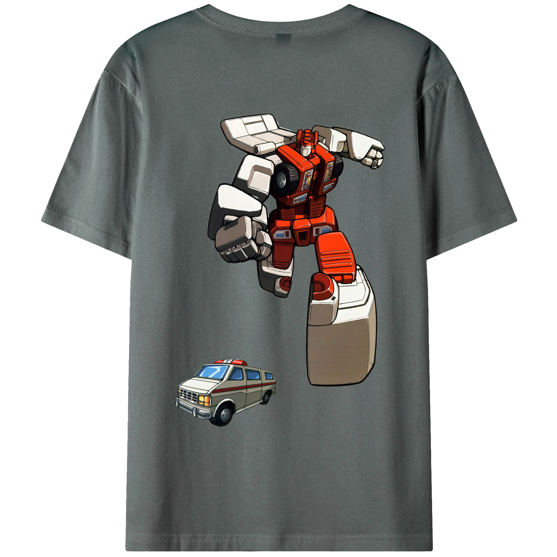 （画像用）  綿100％ メンズ半袖Tシャツ（バックプリント） 通気性